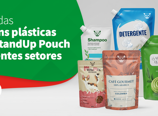 Vantagens das embalagens plásticas flexíveis StandUp Pouch para diferentes setores